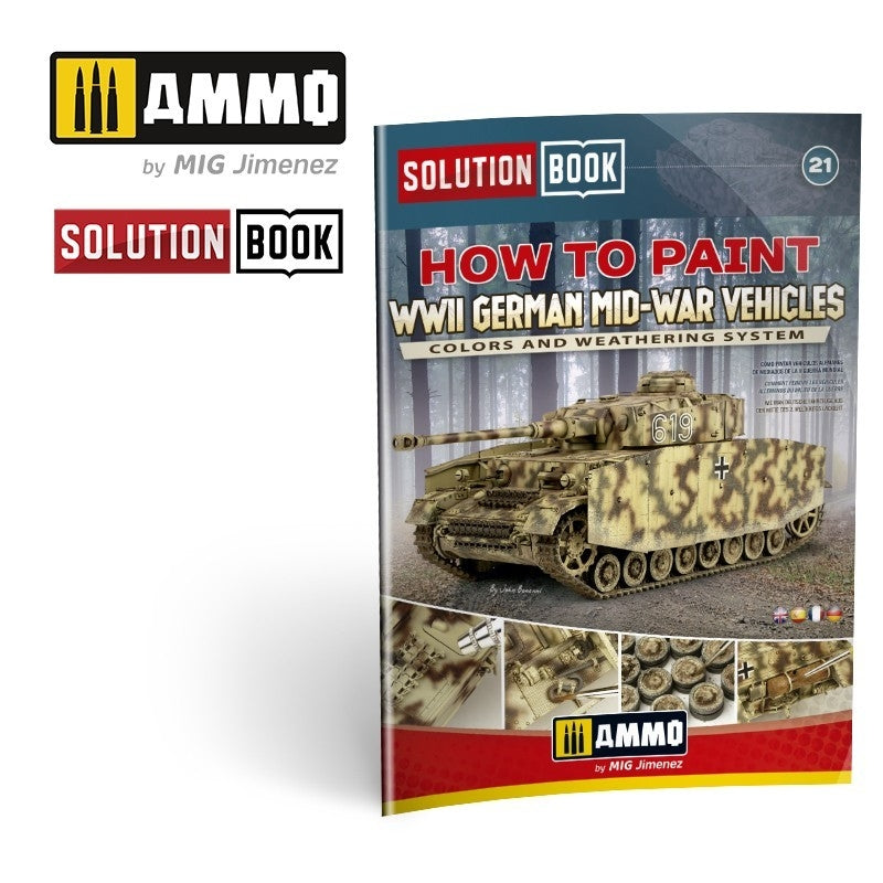 AMMO by Mig Jimenez 7727 SOLUTION BOX 21 – WWII German Mid-War Vehicles – zdjęcie 3
