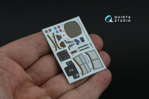 Quinta Studio QD32215 I-153 3D-Printed coloured Interior on decal paper (ICM) 1/32 – Bild 4