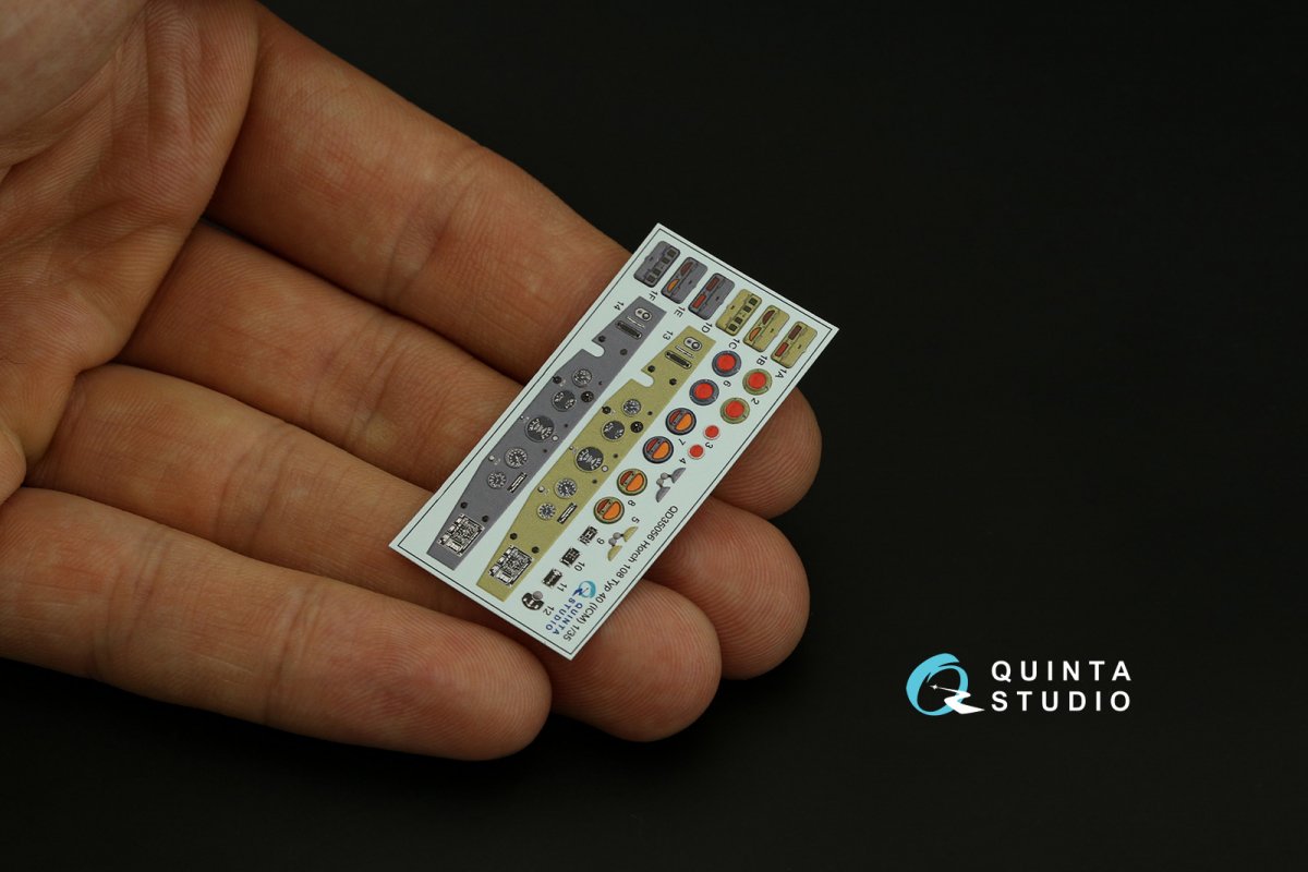 Quinta Studio QD35056 Horch 108 typ 40 3D-Printed &amp;amp; coloured Interior on decal paper ( ICM ) 1/35 – zdjęcie 10