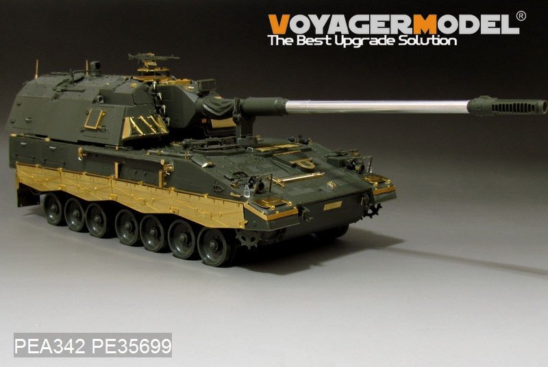 Voyager Model PEA342 Modern German PzH2000 Side skirts (For MENG TS-012) 1/35 – image 2