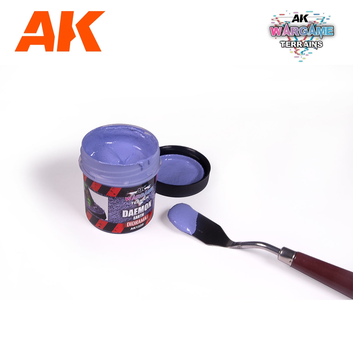 AK Interactive AK1220 DAEMON EARTH – WARGAME TERRAINS 100ML