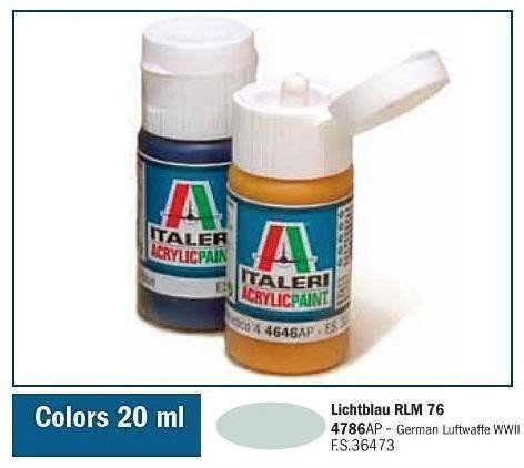 Italeri 4786AP LICHTBLAU 20ml