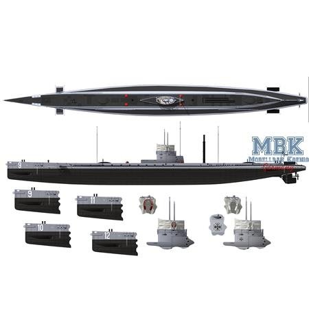 Das Werk DW72001 WWI German U-Boat SM U9 1/72 – zdjęcie 2