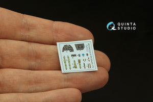 Quinta Studio QD72063 Avia S-199 3D-Printed &amp;amp; colored Interior on decal paper (Eduard) 1/72 – image 3