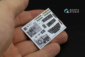 Quinta Studio QD48184 La-11 3D-Printed &amp;amp; coloured Interior on decal paper (HobbyBoss) 1/48 – zdjęcie 4