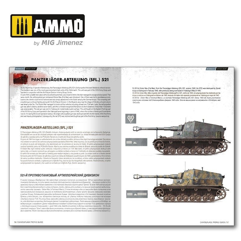 Ammo of Mig 6146 Stalingrad Vehicles Colors - German and Russian Camouflages in the Battle of Stalingrad (Multilingual) – zdjęcie 5