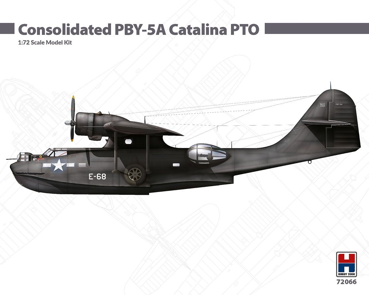 Hobby 2000 72066 Consolidated PBY-5A Catalina PTO (Academy + CARTOGRAF + MASKS) 1/72