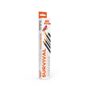 AK Interactive AKB101 SURVIVAL WEATHERING BRUSHES SET – zdjęcie 2