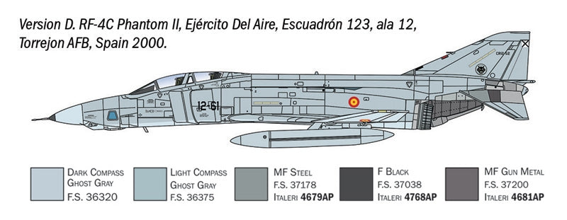 Italeri 1477 RF-4 C/E Phantom II 1/72