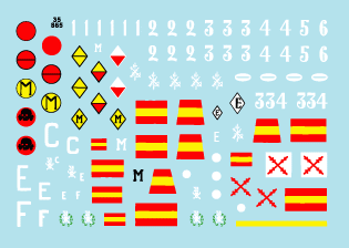 Star Decals 35-865 Spanish Civil War #3. &amp;#39;Negrillo&amp;#39; 1/35 – zdjęcie 3