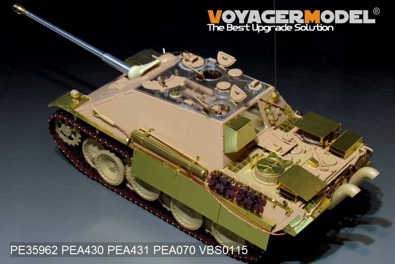 Voyager Model PE35962 WWII Jagdpanther G2 Version Basic Upgrade set For RMF 5012 1/35 – zdjęcie 7
