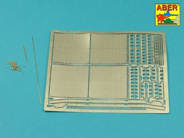 Aber 16141 Tiger I,E Tunezyjski z 501 Abt. - Przednie błotniki 1/16 – zdjęcie 2