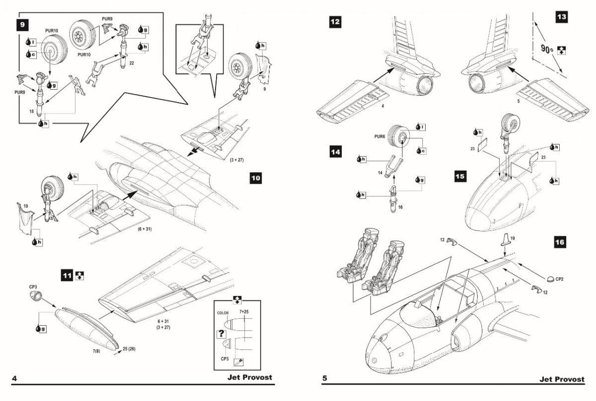 Fly 48017 Jet Provost T.3/T.3A 1/48 – zdjęcie 6