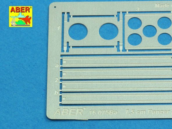 Aber 16075B Pz.Kpfw. IV, Ausf.H Vol.16B - Ammo stowage rack type B for long rounds 1/16 – zdjęcie 6