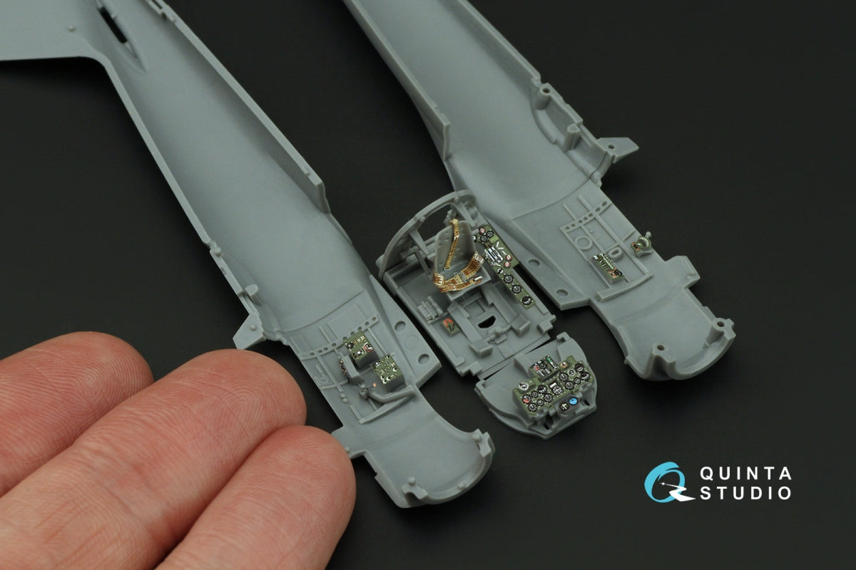 Quinta Studio QD72163 A6M2 Zero (Nakajima Prod.) 3D-Printed colored Interior on decal paper (Tamiya) 1/72 – image 5