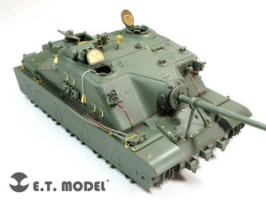 E.T. Model E35-156 WWII British Heavy Assault Tank A39 Tortoise (For Meng TS-002) 1/35 – zdjęcie 2