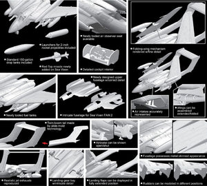 Cyber Hobby 5105 Sea Vixen FAW.2 1/72 – image 4