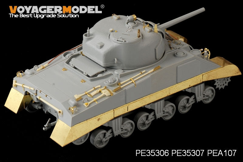 Voyager Model PE35307 WWII US army M4 Mid Tank Skirts For DRAGON 6511 and 6579 1/35 – imagen 3