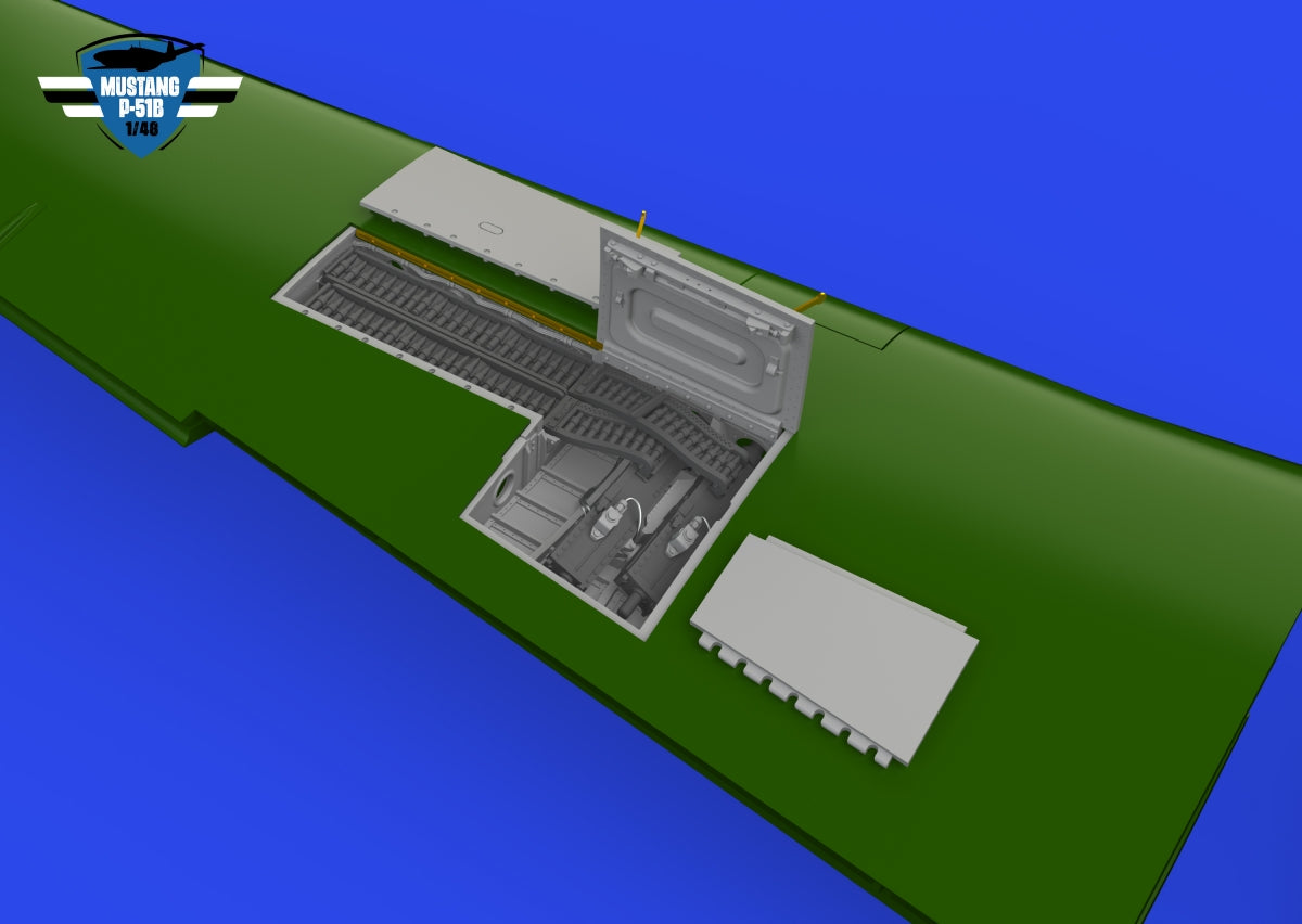Eduard 648997 P-51B / C gun bays PRINT EDUARD 1/48 – zdjęcie 3