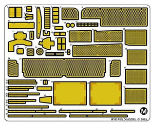 Rye Field Model 5004 US Main Battle Tank M1A2 SEP Abrams TUSK I / TUSK II / M1A1 TUSK – image 4