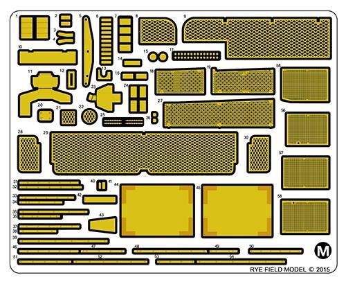 Rye Field Model 5004 US Main Battle Tank M1A2 SEP Abrams TUSK I / TUSK II / M1A1 TUSK – image 4