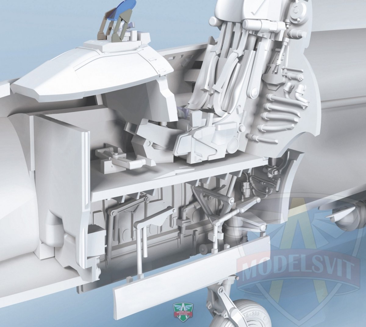 Modelsvit 72044 Sukhoi Su-17M3 &amp;quot;Early vers.&amp;quot; advanced fighter 1/72 – image 5