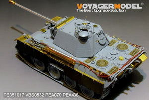 Voyager Model PE351017 WWII German Panther G Early ver.Basic upgrade set (For TAKOM 2119/2134) 1/35 – zdjęcie 8