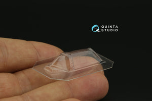 Quinta Studio QC72122 P-47D Thunderbolt Razorback vacuumed clear canopy (Tamiya) 1/72 – image 3