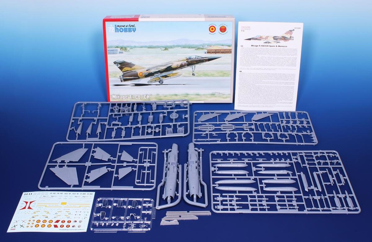 Special Hobby 72289 Mirage F.1 CE/CH 1/72 – zdjęcie 2