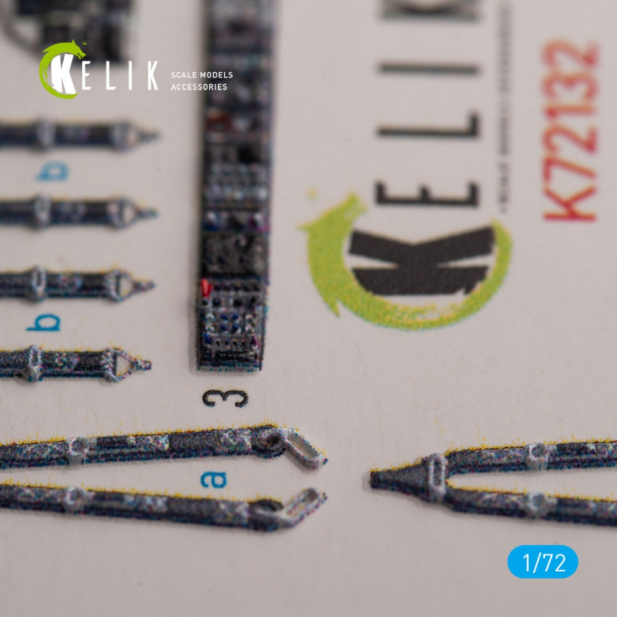 KELIK K72132 UH-2C SEASPRITE - interior 3D decals for Clear Prop kit 1/72 – image 3