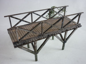 RT-Diorama 35518 Wooden bridge (small) 1/35 – zdjęcie 4