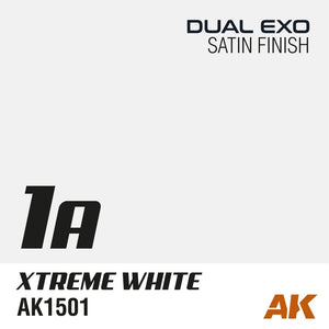AK Interactive AK1543 DUAL EXO SET 1 – 1A XTREME WHITE &amp;amp; 1B ROBOT WHITE – zdjęcie 2