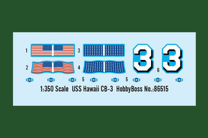 Hobby Boss 86515 USS Hawaii CB-3 1/350 – image 4
