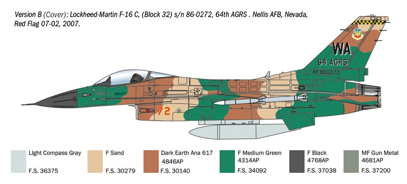 Italeri 35105 F-16C Fighting Falcon - WAR THUNDER 1/48 – zdjęcie 21