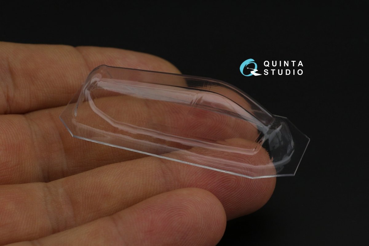 Quinta Studio QC72028 AH-1G Cobra vacuumed clear canopy (AZ model) 1/72 – zdjęcie 2