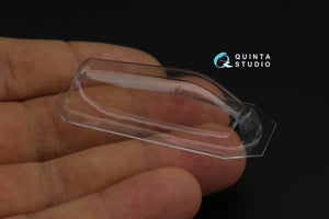 Quinta Studio QC72028 AH-1G Cobra vacuumed clear canopy (AZ model) 1/72 – zdjęcie 2