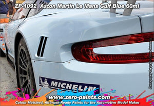 Zero Paints ZP-1092 Aston Martin Le Mans Gulf Blue Paint 60ml – image 5