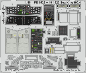 Eduard 491523 Sea King HC.4 AIRFIX 1/48 – zdjęcie 2