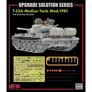 Rye Field Model 2055 T-55A Medium Tank Mod. 1981 for RFM5098 - Upgrade Solution 1/35 – zdjęcie 2
