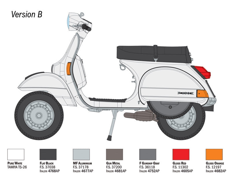 Italeri 4645 Vespa PX 125/150 (1978) 1/9