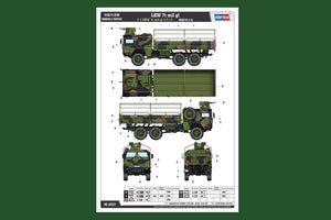 Hobby Boss 85522 LKW 7t mil gl 1/35 – image 4