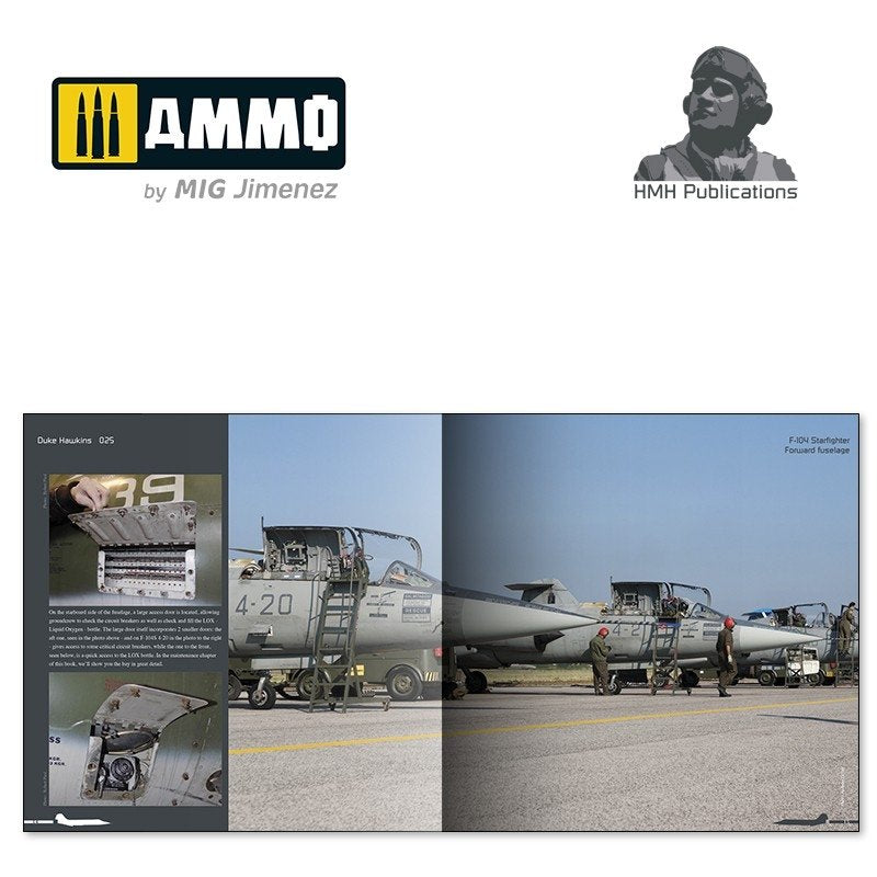 HMH Publications DH-025 Lockheed F-104 Starfighter Flying in Air Forces around the World ( English version ) – zdjęcie 4