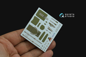 Quinta Studio QR+32039 K-36DM Series2 (late) ejection seat (for MiG-29, MiG-31, Su-27, Su-33, Su-34 aircraft since 2008) (All kits) 1/32 – image 3