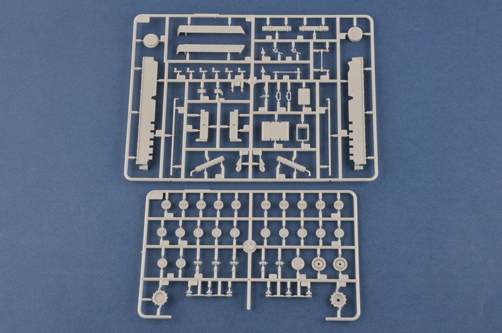 Hobby Boss 82961 German KARL-Geraet 040/041 on Railway Transport Carrier 1/72 – zdjęcie 5