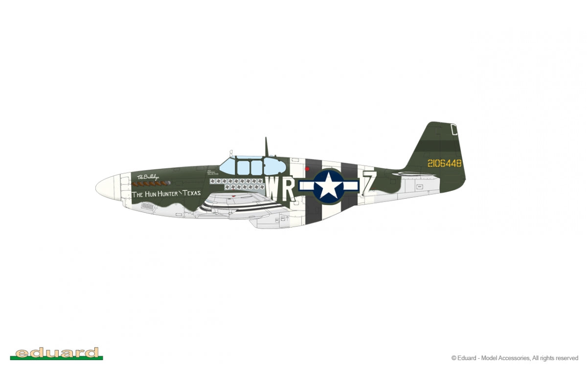 Eduard 11181 OVERLORD: D-DAY MUSTANGS / P-51B MUSTANG DUAL COMBO 1/48 – zdjęcie 9