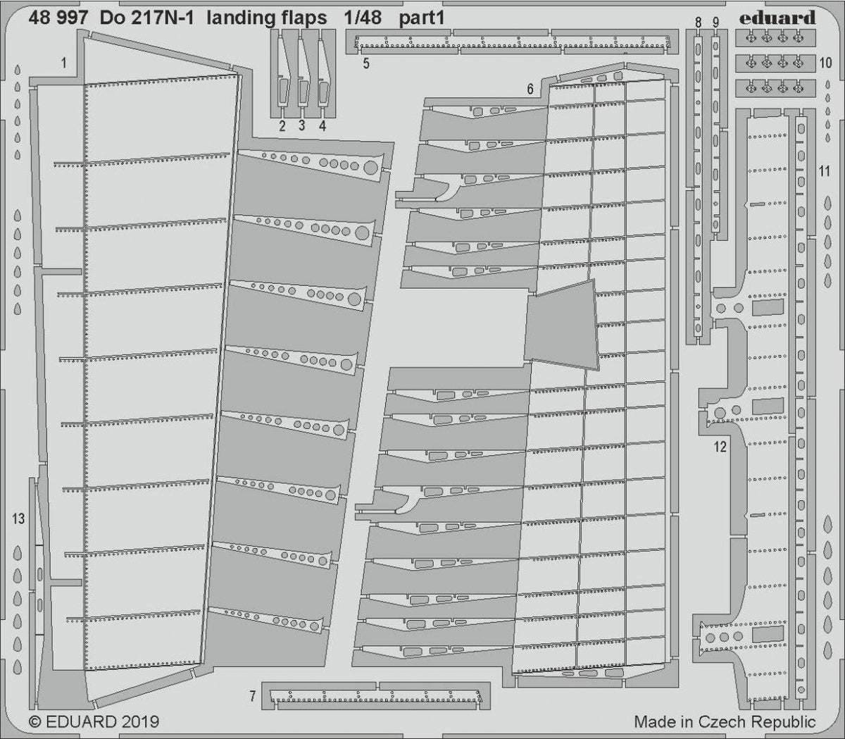 Eduard BIG49234 Do 217N-1 1/48 ICM – zdjęcie 7