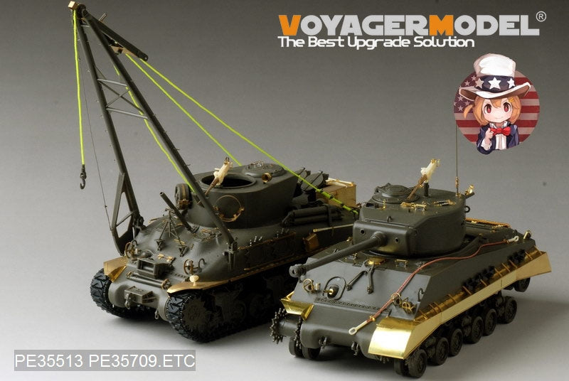 Voyager Model PE35709 WWII US M4A3E8 Sherman&amp;quot;Easy Eight&amp;quot;Basic For TAMIYA 25175 1/35 – image 15