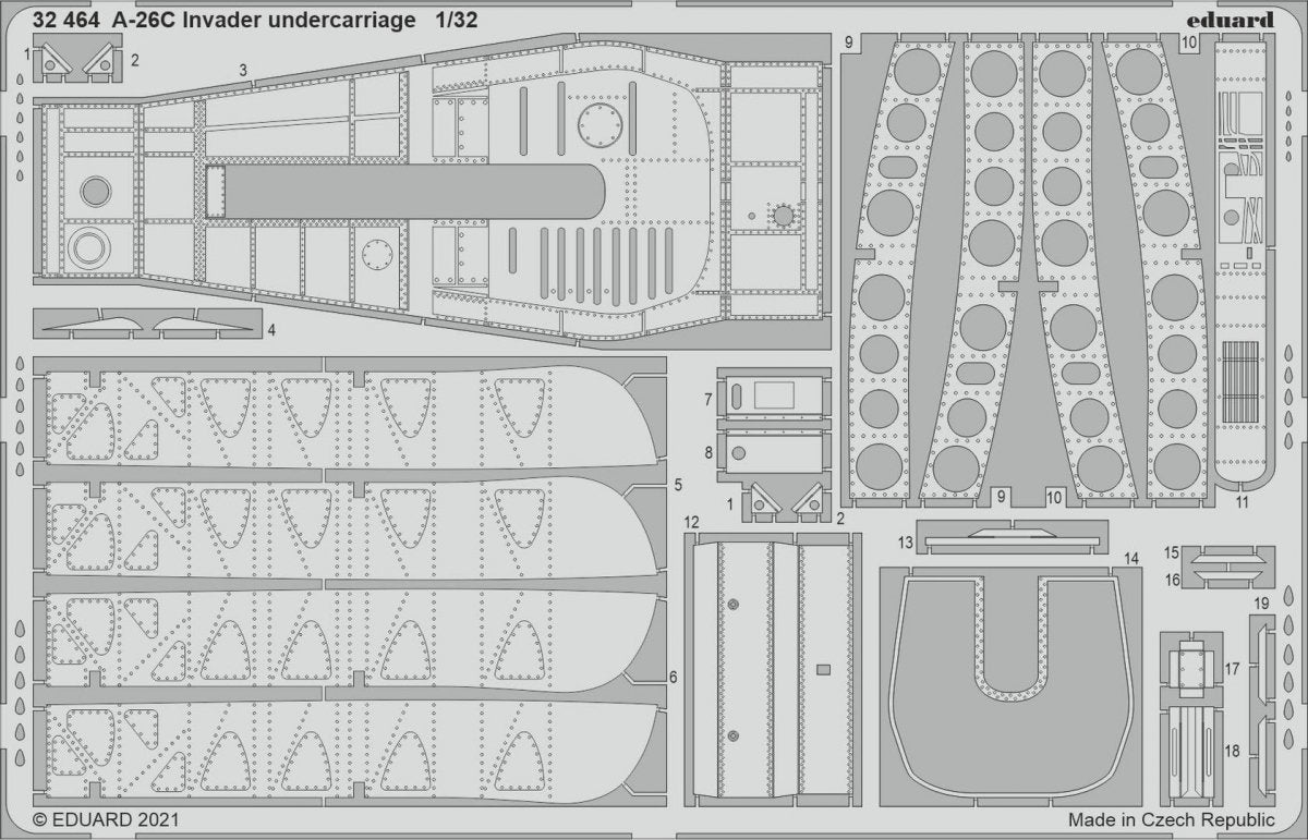 Eduard BIG33131 A-26C Invader PART II HOBBY BOSS 1/32 – zdjęcie 3
