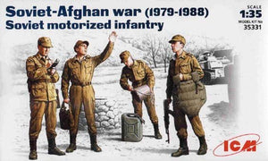 ICM 35331 Soviet Afghan War 1979-1988 Soviet motorized infantry 1/35