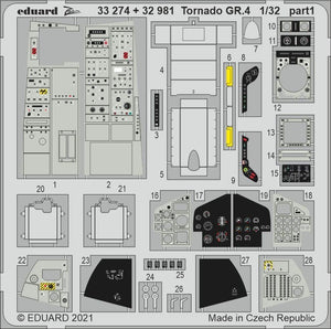 Eduard 33274 Tornado GR.4 for ITALERI 1/32 – image 2